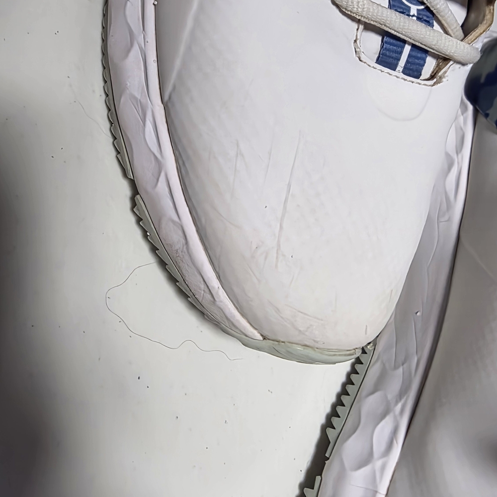 G/FORE White and Navy Men's Golf Sneakers